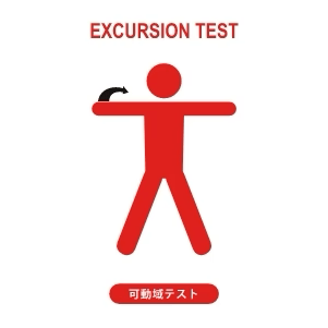 EXCURSION TEST 可動域テスト